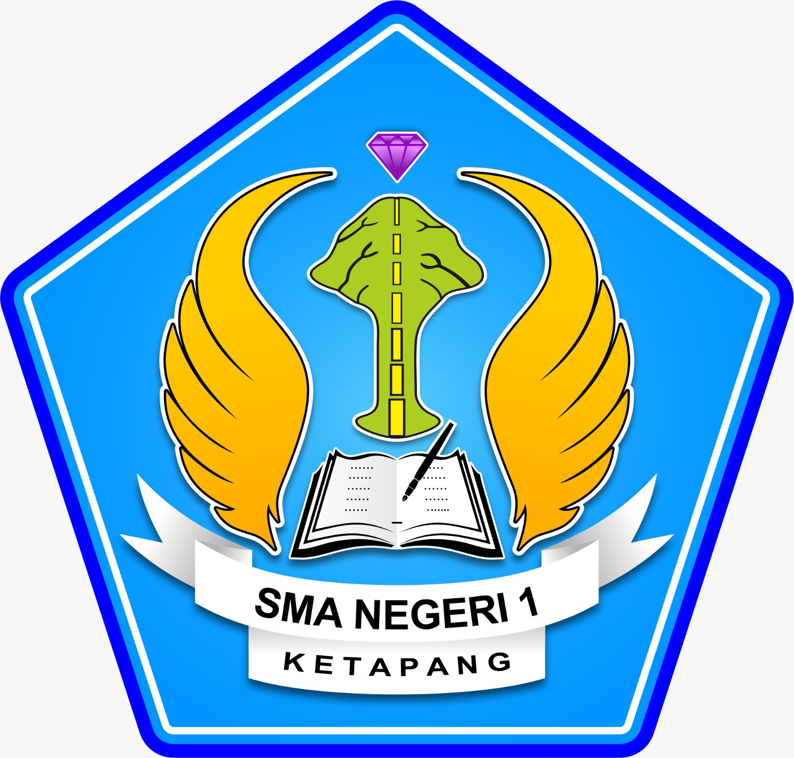 Logo SMAN 1 Ketapang
